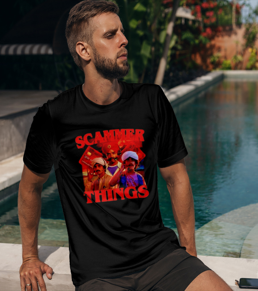 Scammer Things Credit Card Call Center T-Shirt