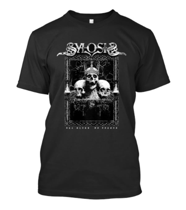 Sylosis Dead Kings Skulls Crown Cracked Stone T-Shirt