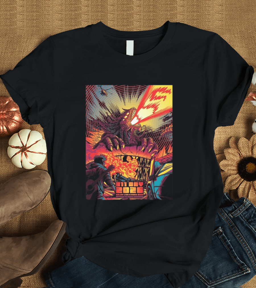 31 Day 2026 Dolby Live Park MGM March 7 8 Monster Scene T-Shirt