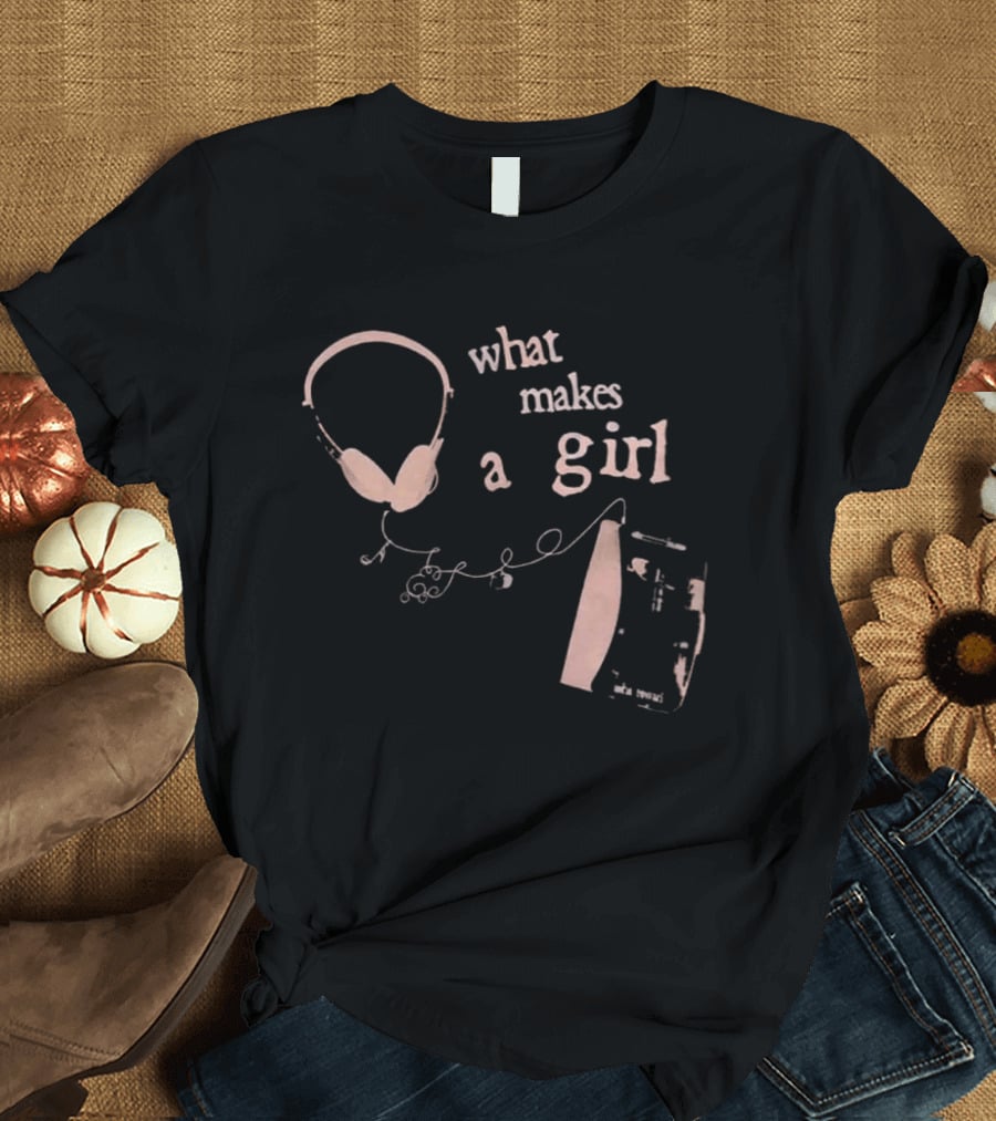 Conan Gray Wishbone World Tour 2026 What Makes A Girl Headphones Music Notes T-Shirt