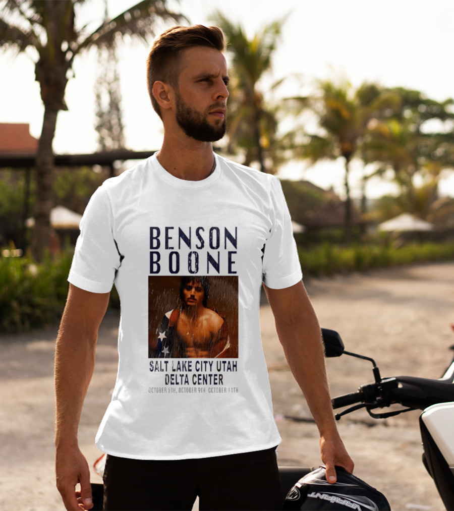 Benson Boone Salt Lake City Utah Delta Center October 8th 9th 11th T-Shirt