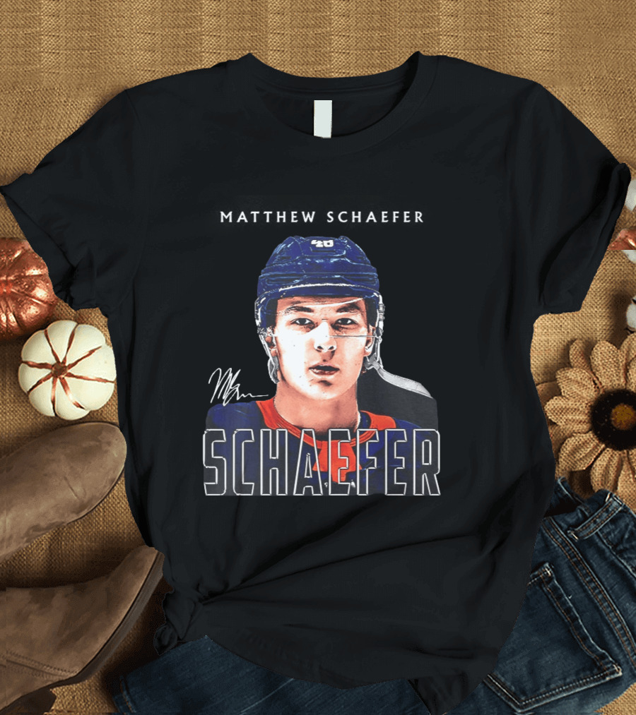 Schaefer 40 NY Islanders Hockey Player T-Shirt