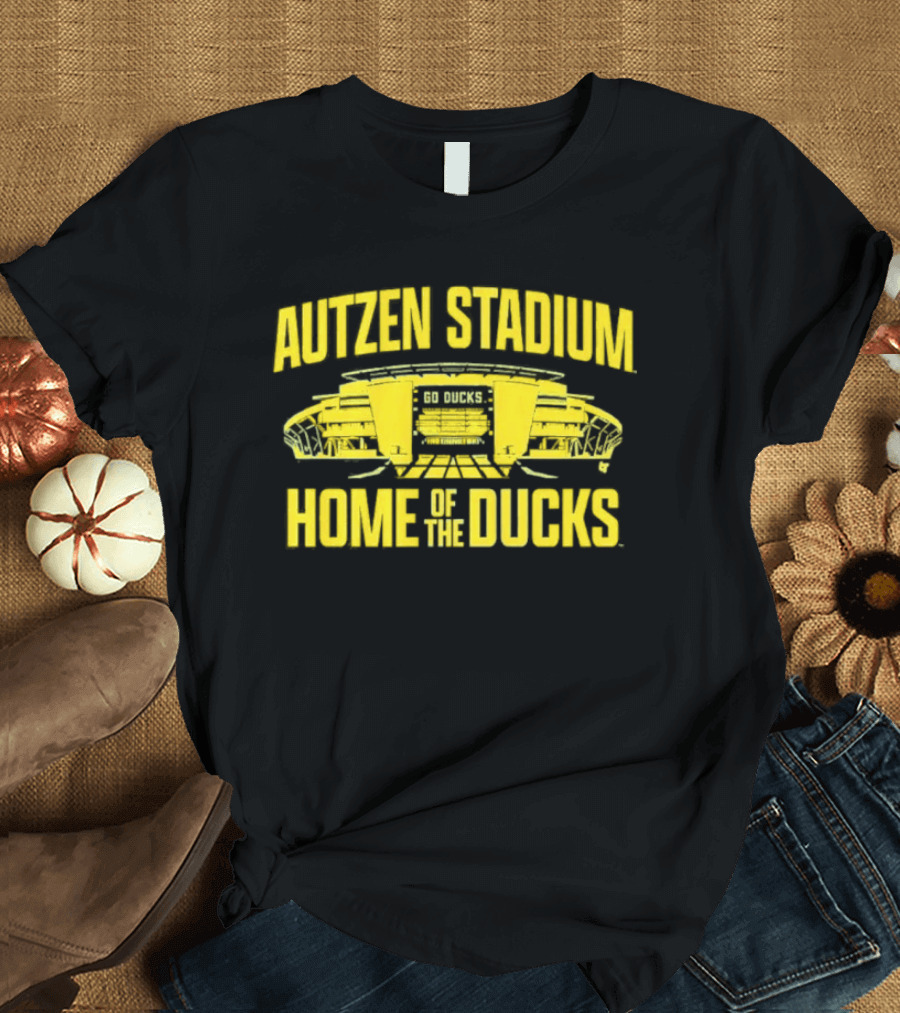 Autzen Stadium Home Of The Ducks Oregon Football T-Shirt