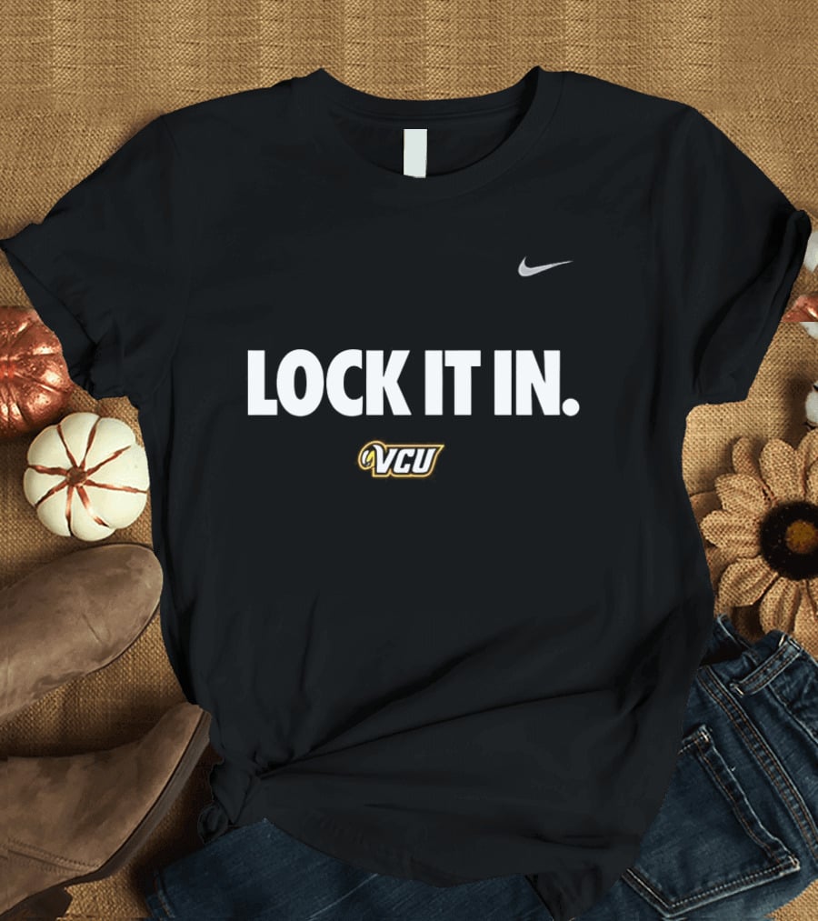 Nike VCU Rams Lock It In Team Legend 2026 T-Shirt