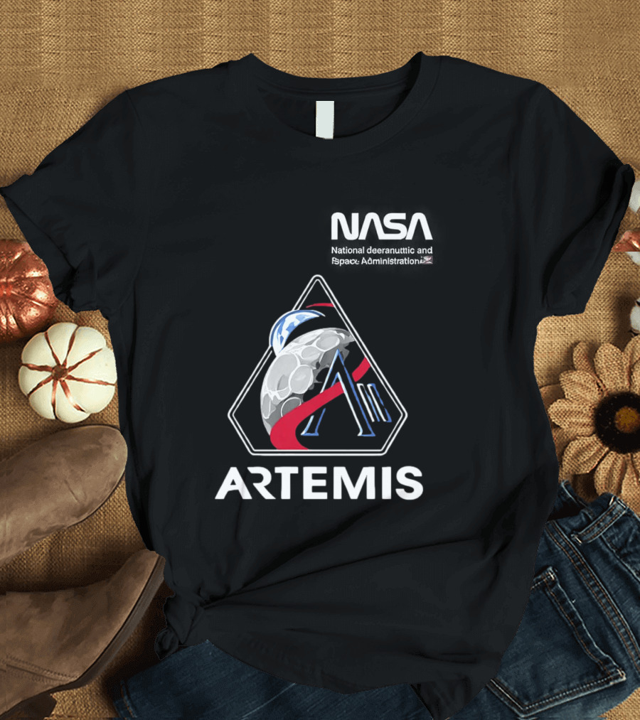 NASA Artemis 2 Mission Moon Exploration T-Shirt