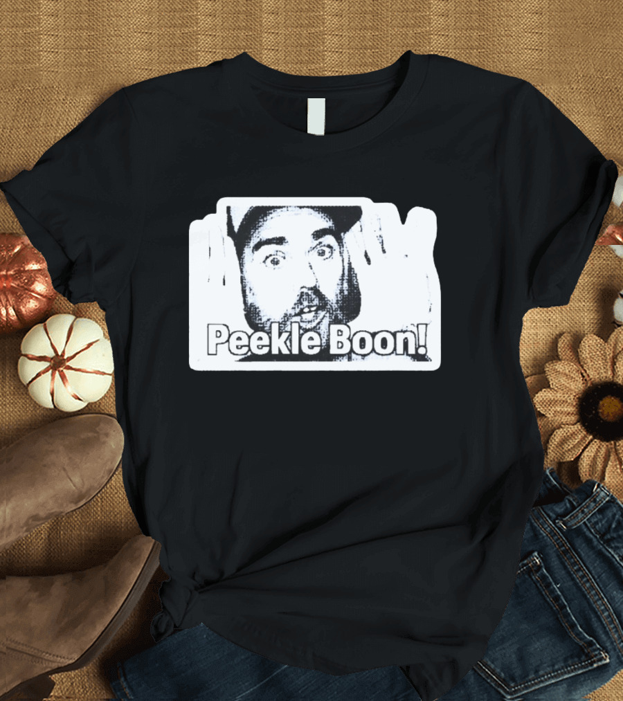 Tavin Dillard Peekle Boon Funny Expression T-Shirt