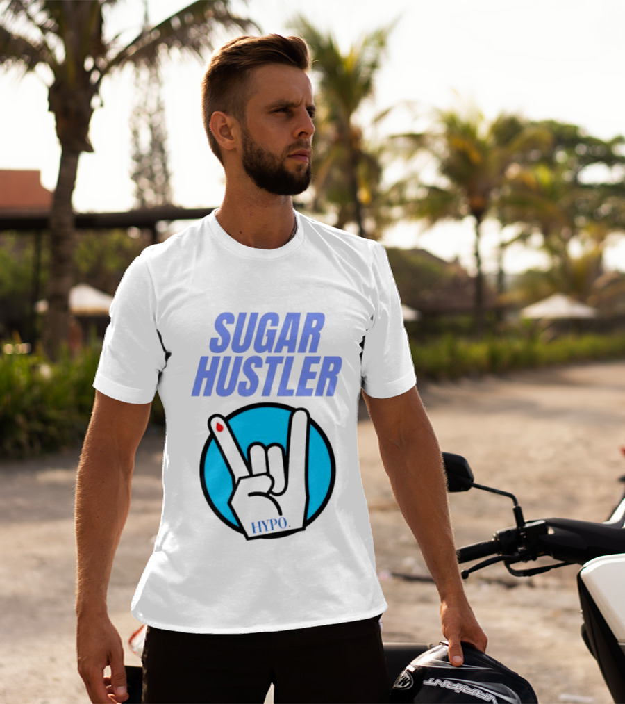 SUGAR HUSTLER HYPO Hand Gesture T-Shirt