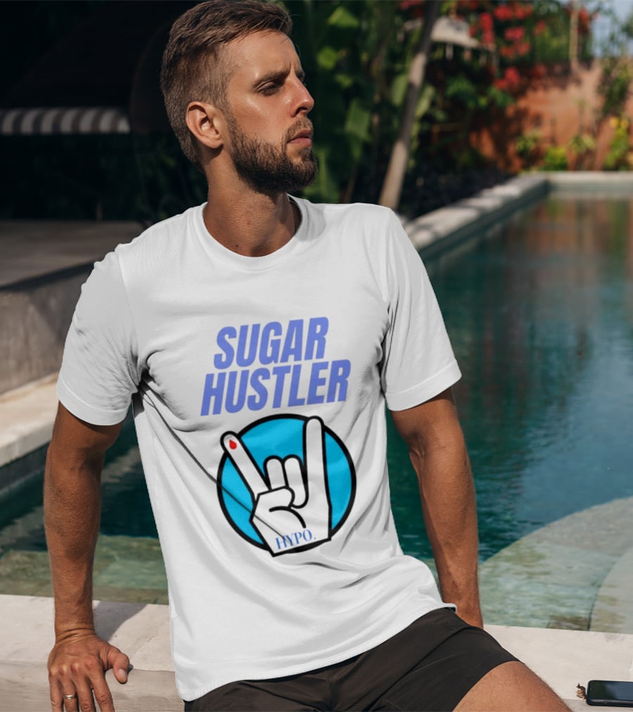 SUGAR HUSTLER HYPO Hand Gesture T-Shirt