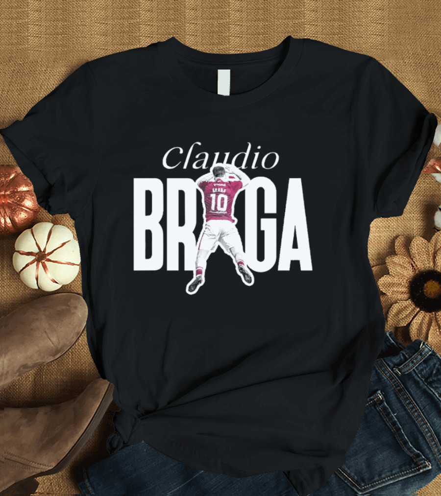Cláudio Braga 10 Midlothian Football Club Player T-Shirt