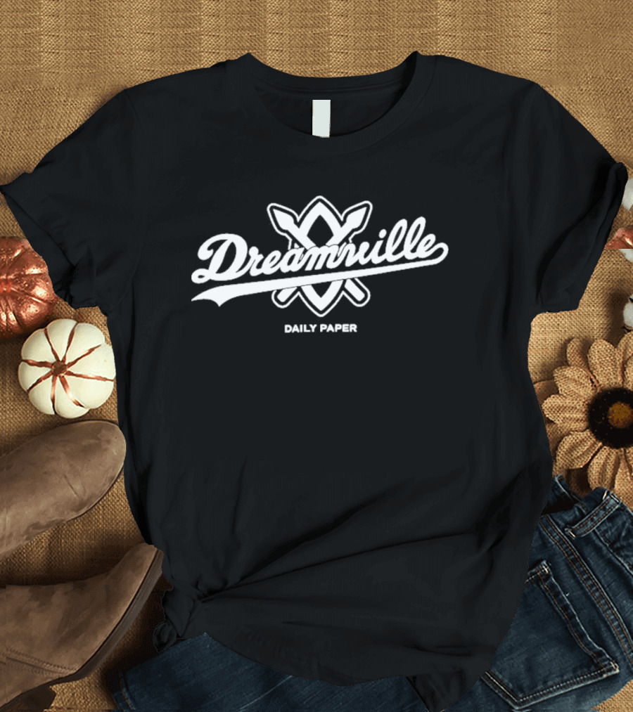 Dreamville Daily Paper X Collaboration Baseball Bats T-Shirt
