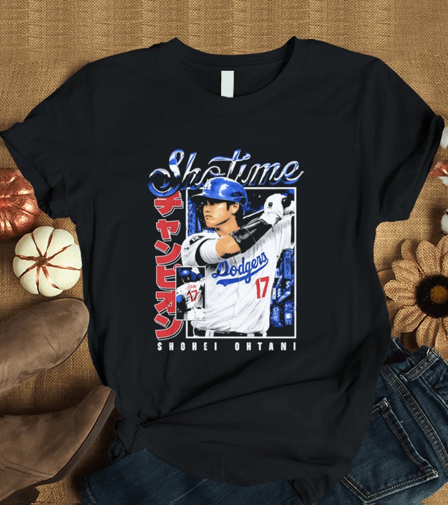 Showtime Shohei Ohtani Dodgers Champion 2026 T-Shirt