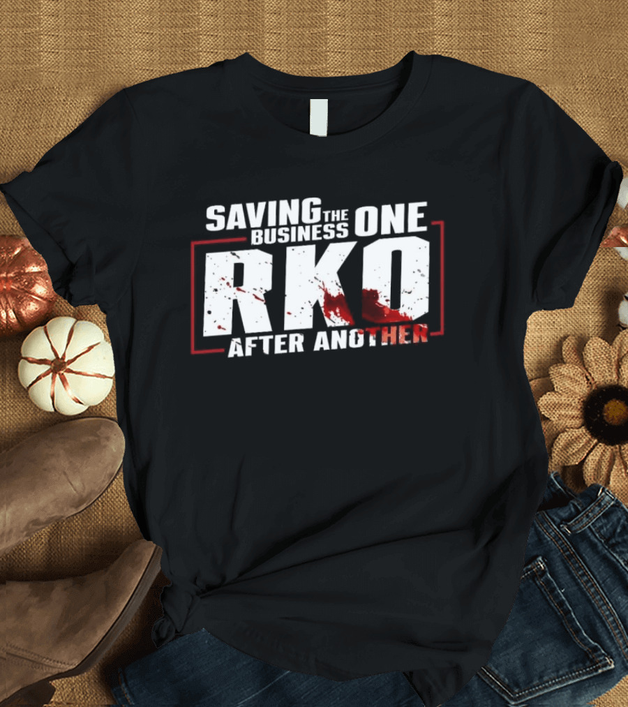 Randy Orton Pat McAfee WWE Saving The Business One RKO After Another T-Shirt