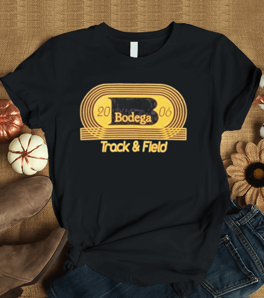 Bodega Track & Field 2006 Retro Style Classic Athletic T-Shirt