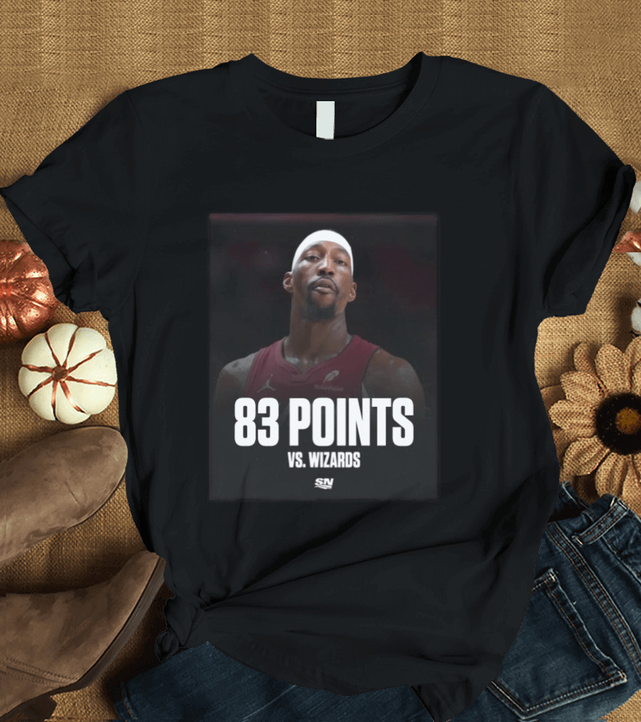 Bam Adebayo 83 Points Vs Wizards SN Sports Raptors T-Shirt