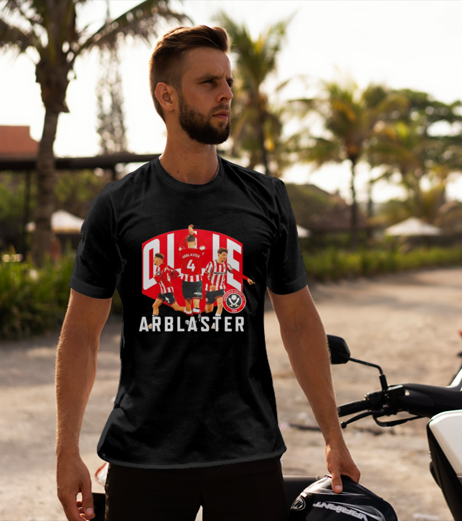 Ollie Arblaster 4 Sheffield United FC Player 1867 T-Shirt