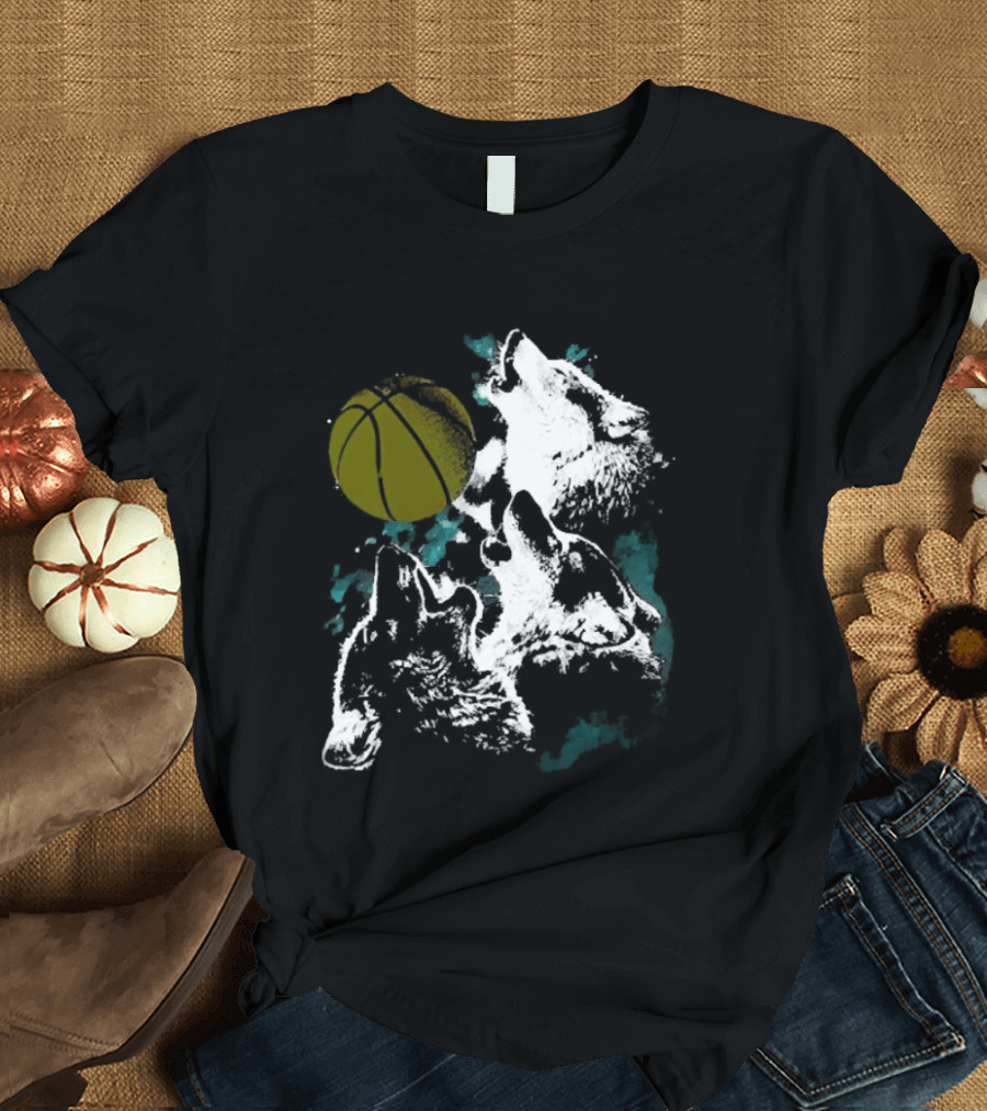 Pack Wolf 2026 Basketball For Sale Free Shipping T-Shirt