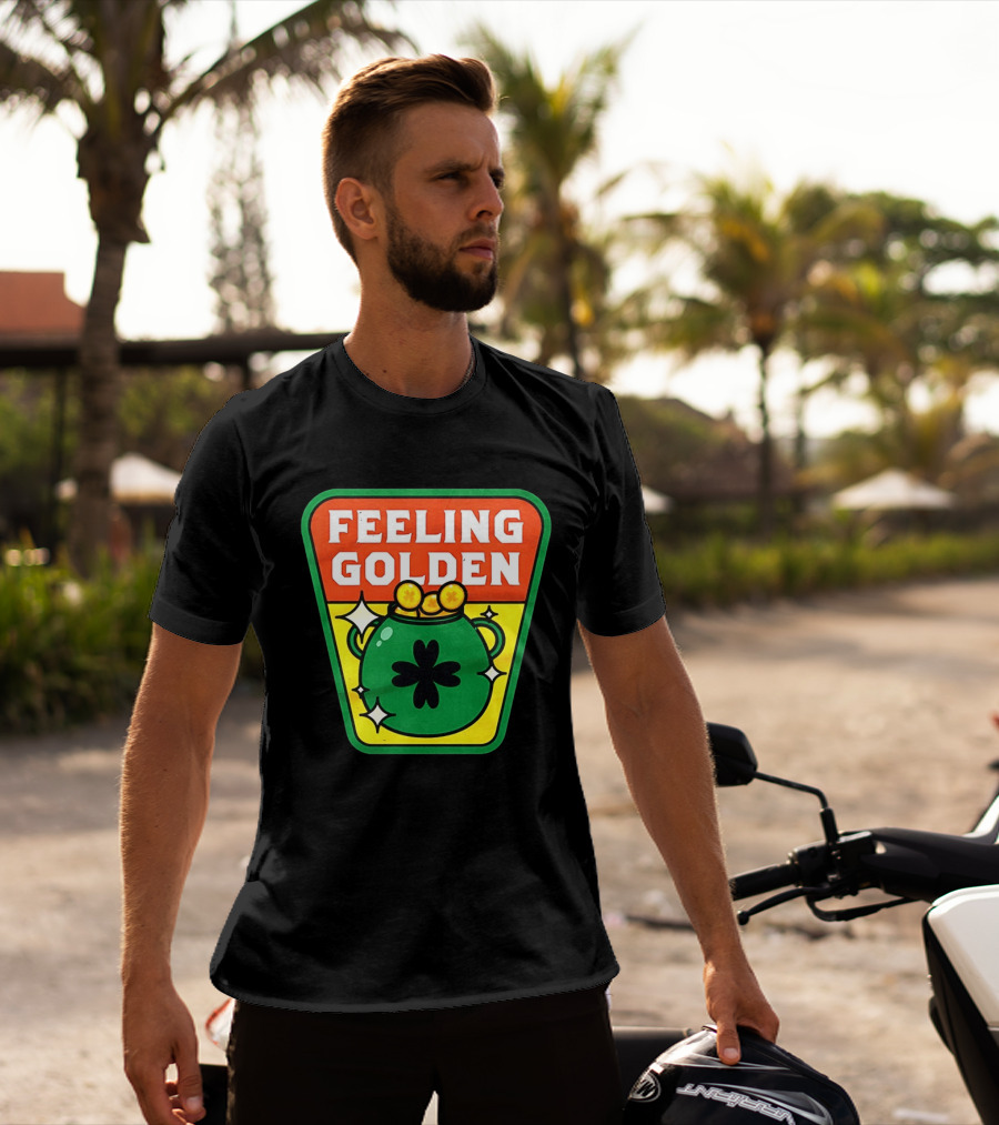 Feeling Golden Pot Of Gold St. Patrick's Day T-Shirt
