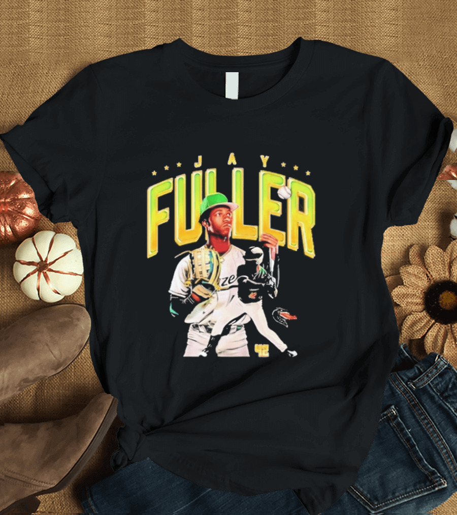Jay Fuller UAB Baseball Player NCAA Collage With Catcher And Batter T-Shirt