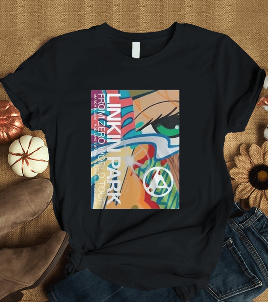 LINKIN PARK From Zero World Tour March 2026 Marvel Stadium Melbourne T-Shirt