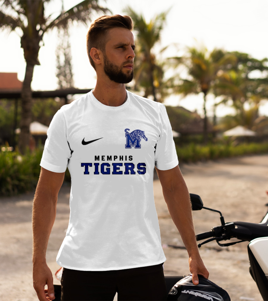 Memphis Tigers Snoopy And Friend It's The Most Wonderful Time Of The Year Nike Tiger M T-Shirt