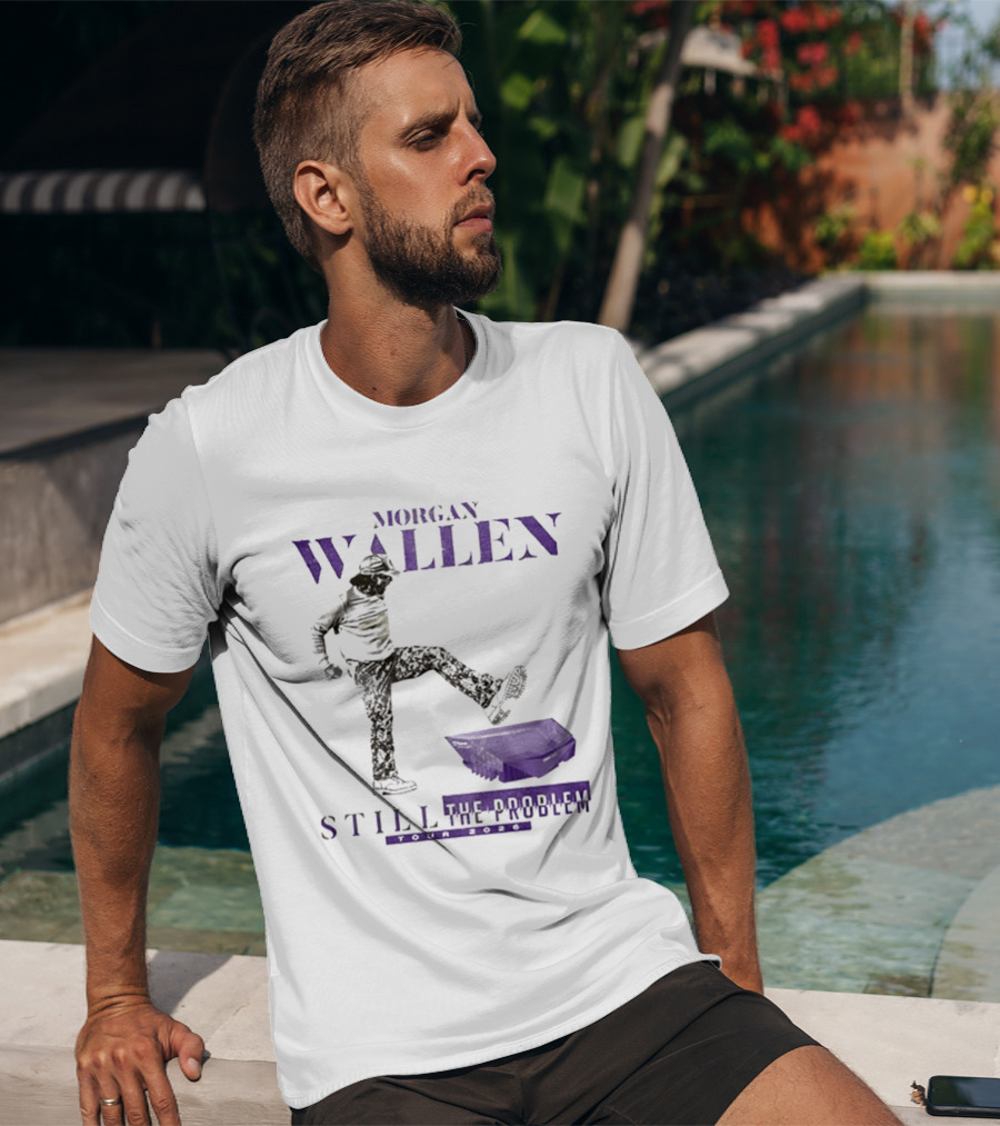Morgan Wallen Still The Problem Tour 2026 Minnesota Vikings Collaboration T-Shirt