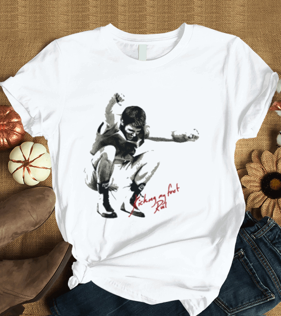 Ruel Kicking My Feet Dynamic Pose T-Shirt