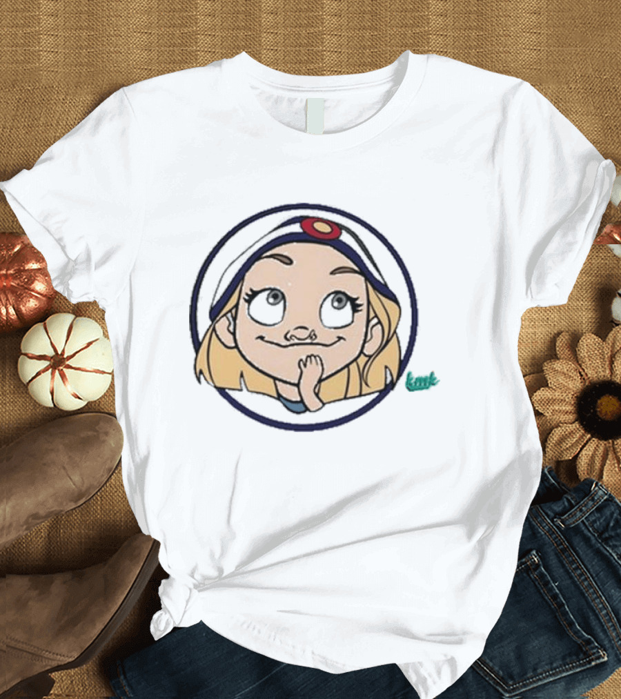 Kallmekris Riley Cartoon Character With Hat T-Shirt