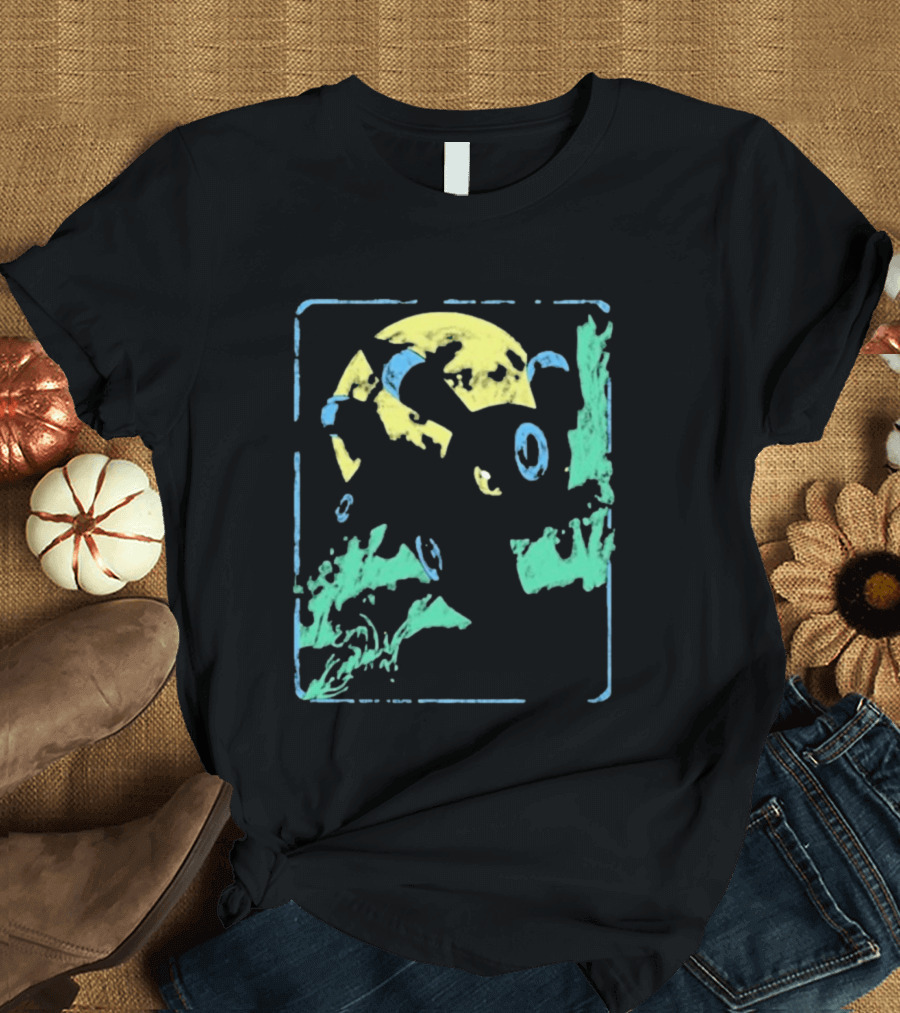 8thwndr Moonbreon Neon Lunar Creature T-Shirt