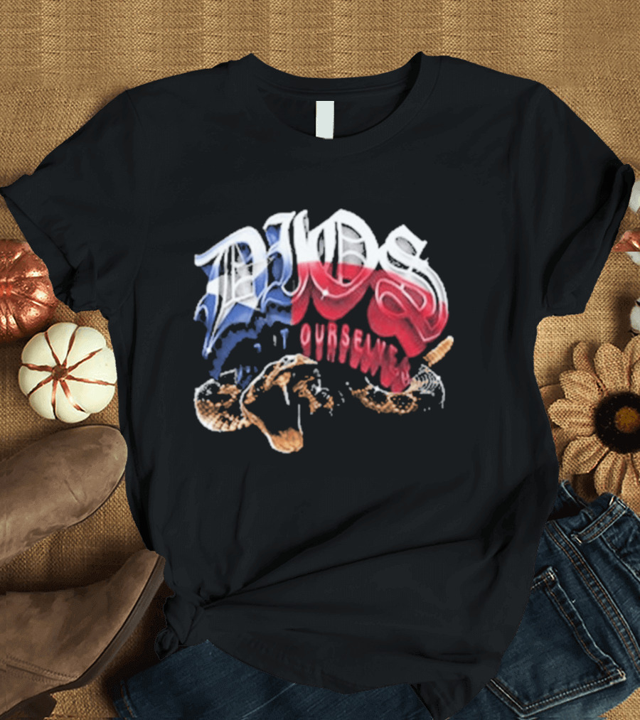 Dios Did It Ourselves Familia Dominican Flag Colors Rugged Hands T-Shirt