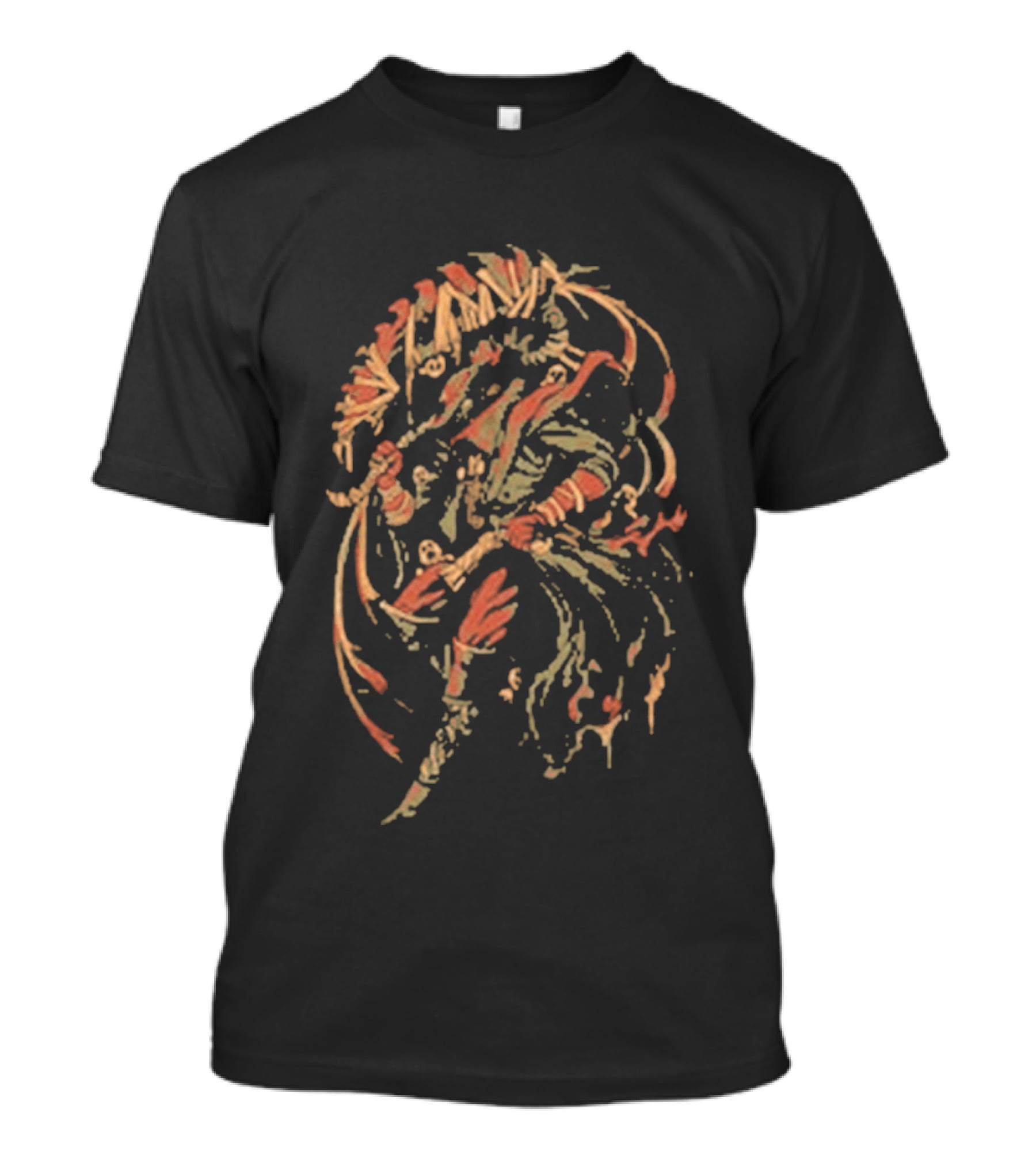 Endless Hunt Ilustrata Samurai Warrior T-Shirt