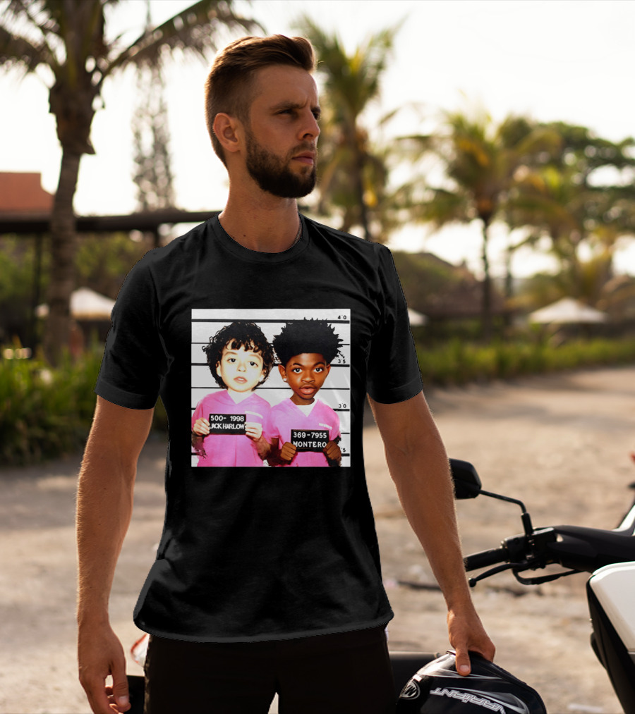 Jack Harlow Montero Shot Pink Outfits 500 1998 369 7955 T-Shirt