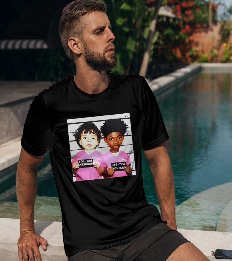 Jack Harlow Montero Shot Pink Outfits 500 1998 369 7955 T-Shirt