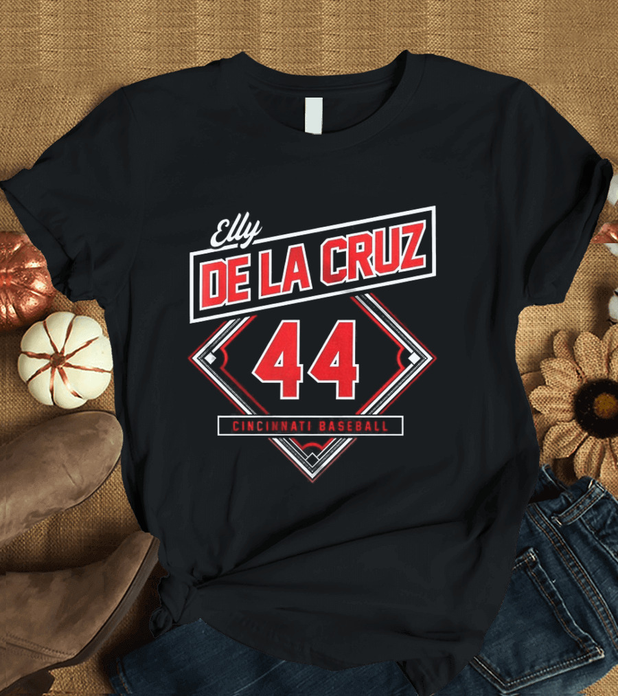 Elly De La Cruz 44 Cincinnati Baseball T-Shirt