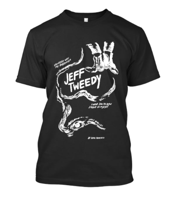 Jeff Tweedy Lou Reed Was My Babysitter Hand T-Shirt