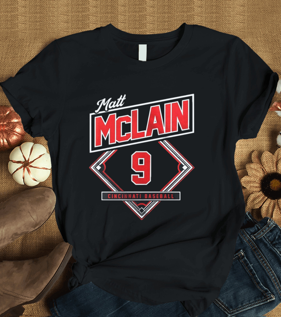 Cincinnati Baseball Matt McLain 9 T-Shirt