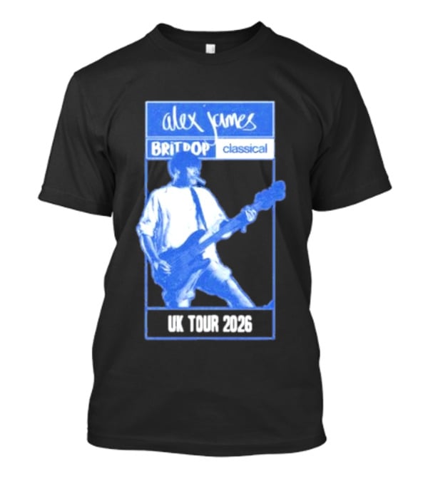 Alex James Britpop Classical UK Tour 2023 T-Shirt