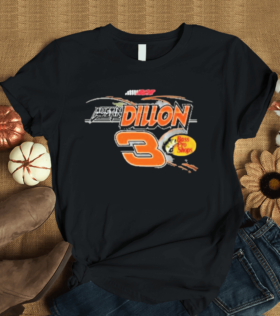 Austin Dillon 3 Bass Pro Shops 2026 Racing T-Shirt