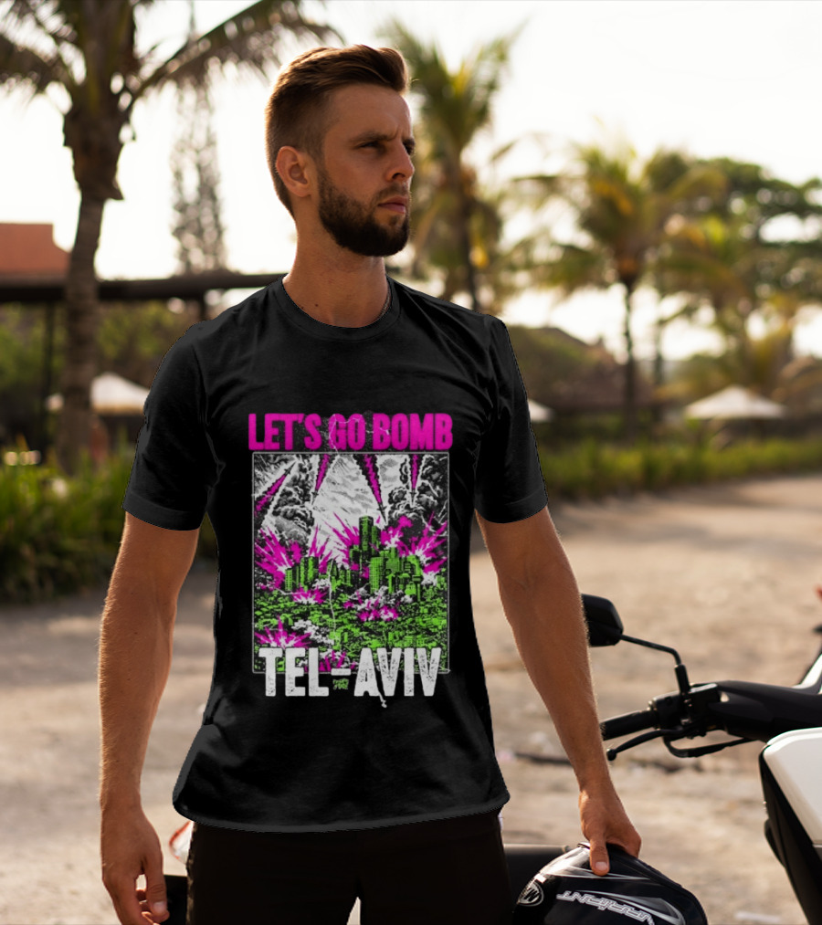 Let’s Go Bomb Tel Aviv Punk Album T-Shirt