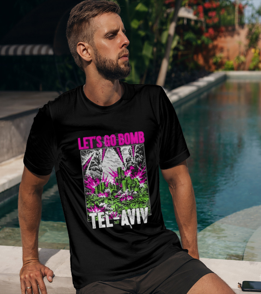 Let’s Go Bomb Tel Aviv Punk Album T-Shirt