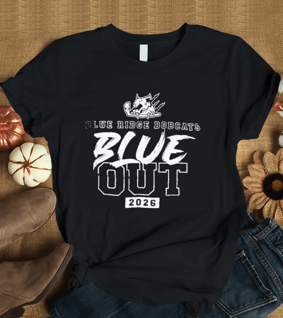 Blue Ridge Bobcats Blue Out 2026 T-Shirt
