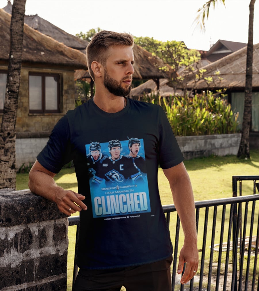 Utah Mammoth Clinched Stanley Cup Playoffs 2026 T-Shirt