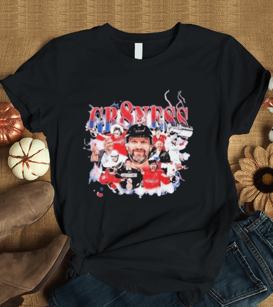 GR8NESS Washington Capitals Alexander Ovechkin NHL Hockey T-Shirt