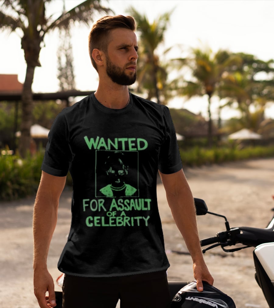 Wanted The Wanted For Assault Of A Celebrity T-Shirt