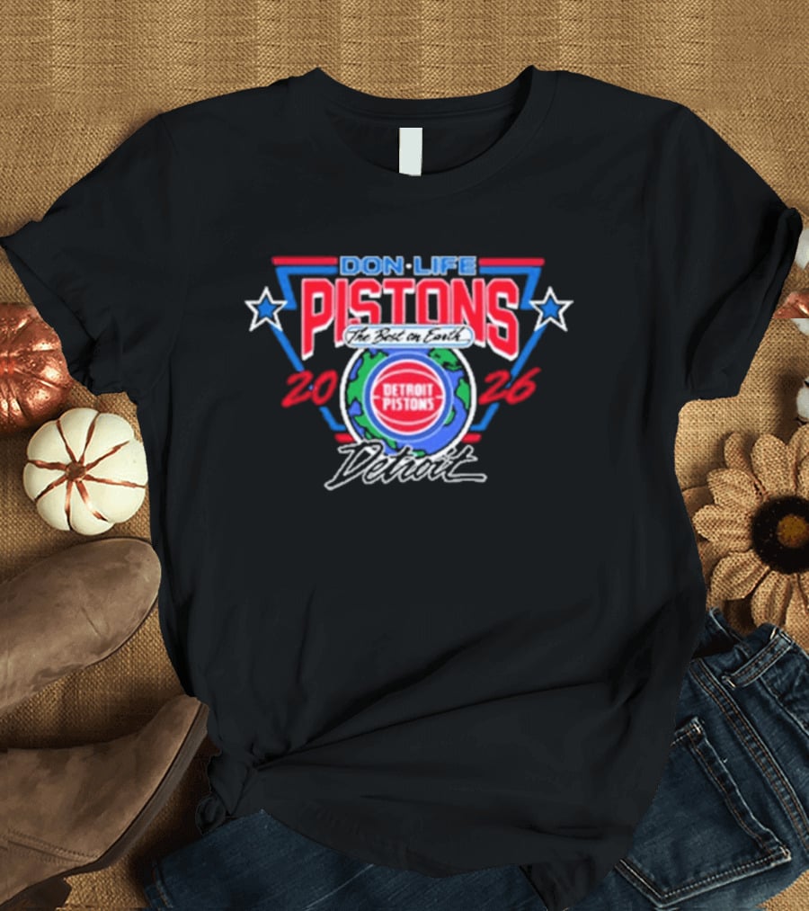 Detroit Pistons Don Life 313 Day 2026 By Big Sean T-Shirt