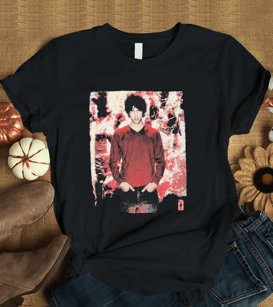 Richard Ashcroft 2026 Tour Classic Photo Red Abstract T-Shirt