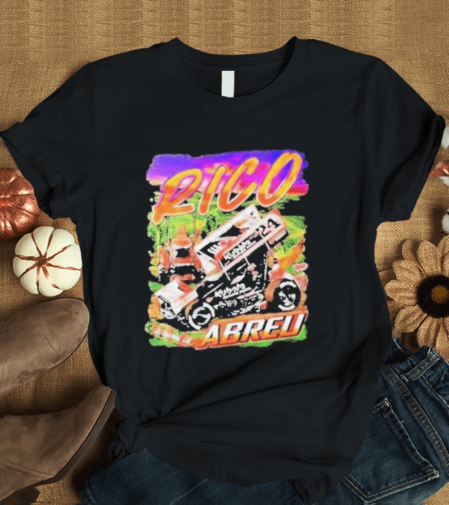 Rico Abreu Kubota 24 Racing Car T-Shirt