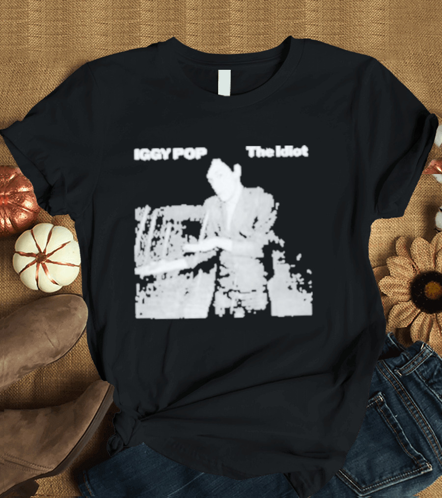 Iggy Pop The Idiot Album Artwork Cover T-Shirt
