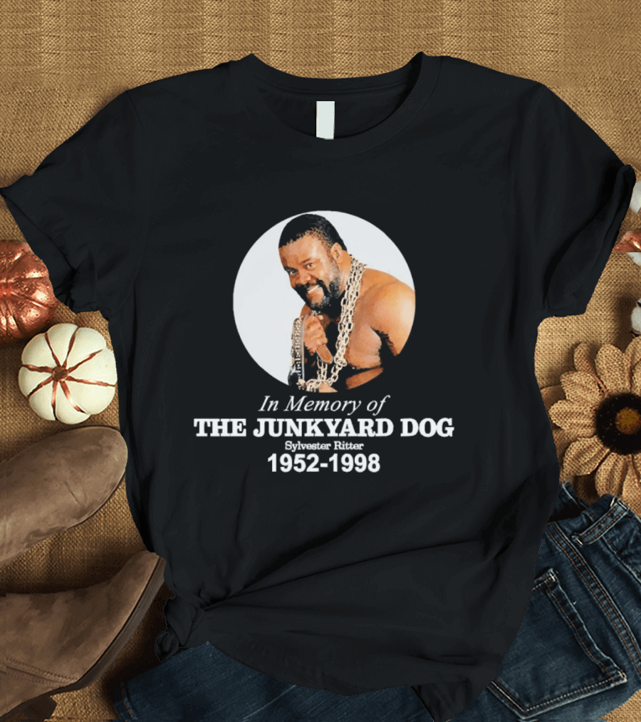 WWE In Memory Of The Junkyard Dog Sylvester Ritter 1952 1998 T-Shirt