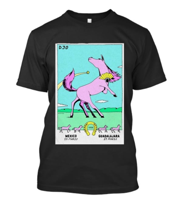 Djo 2026 Guadalajara March 27 Mexico Purple Horse T-Shirt