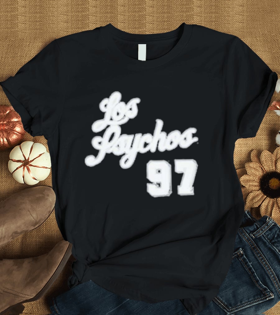 Los Psychos 97 Throwback The Psycho Realm Rare T-Shirt